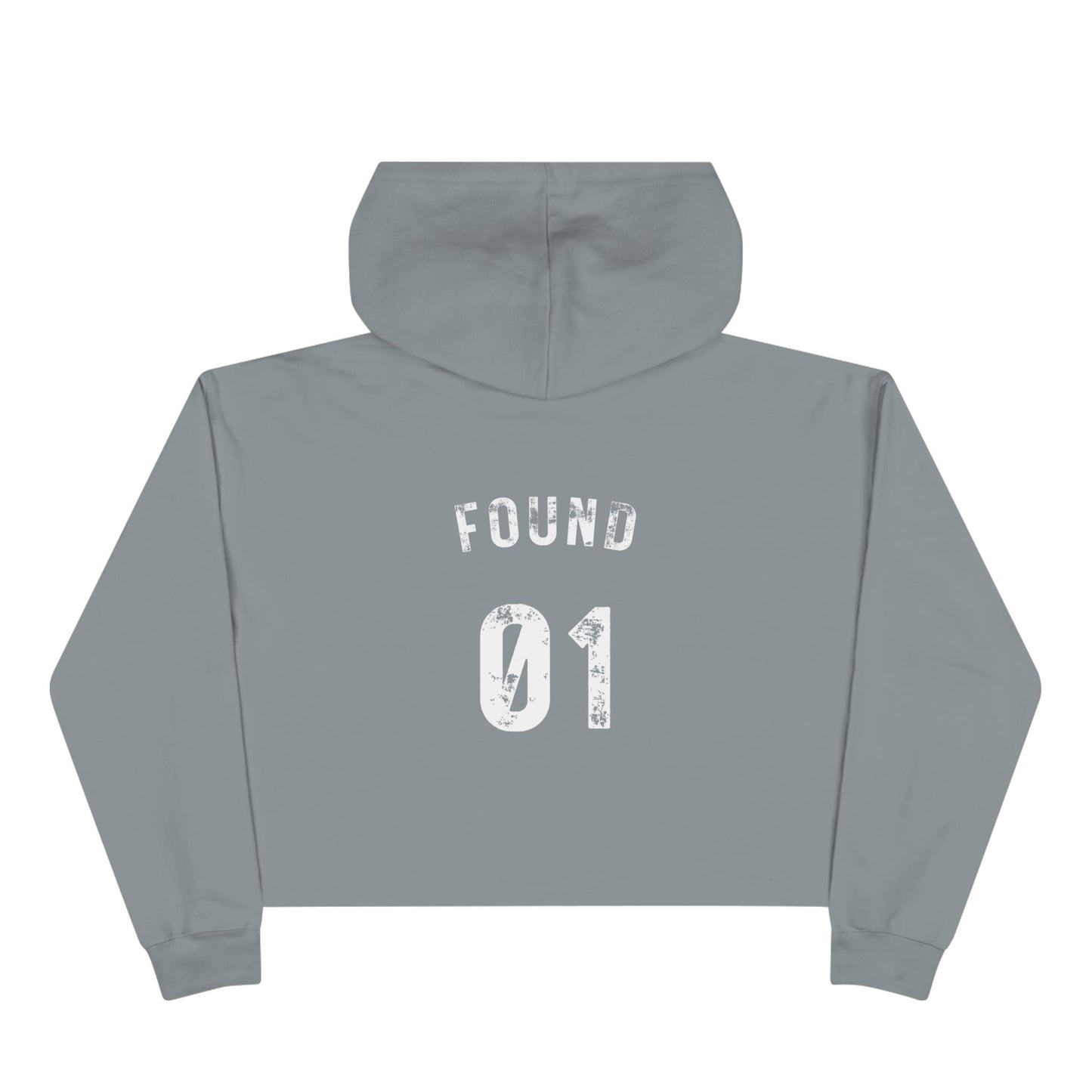 Found Crop Hoodie – Christian Women’s Hoodie | Luke 15:4 | Faith-Based Fashion