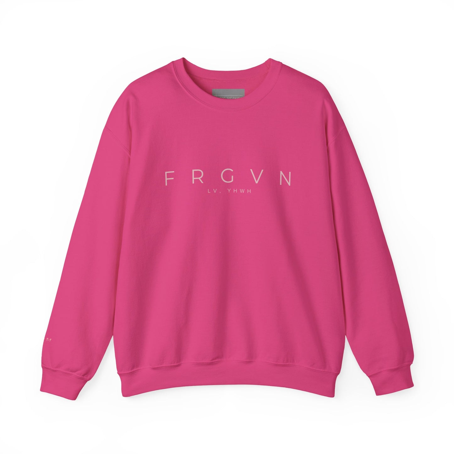 FRGVN Crewneck – Christian Heavy-Blend Sweatshirt | Forgiveness | Faith-Based Apparel