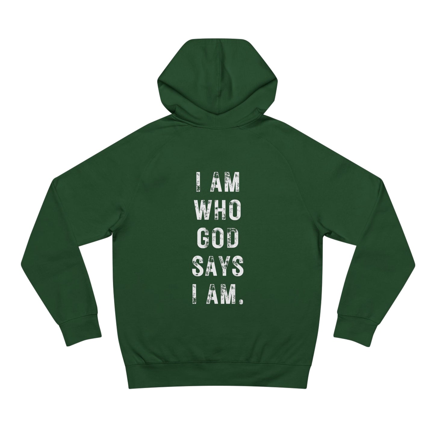 Identity in Christ Premium Hoodie – Christian Graphic Pullover | Galatians 2:20 | Faith-Based Apparel