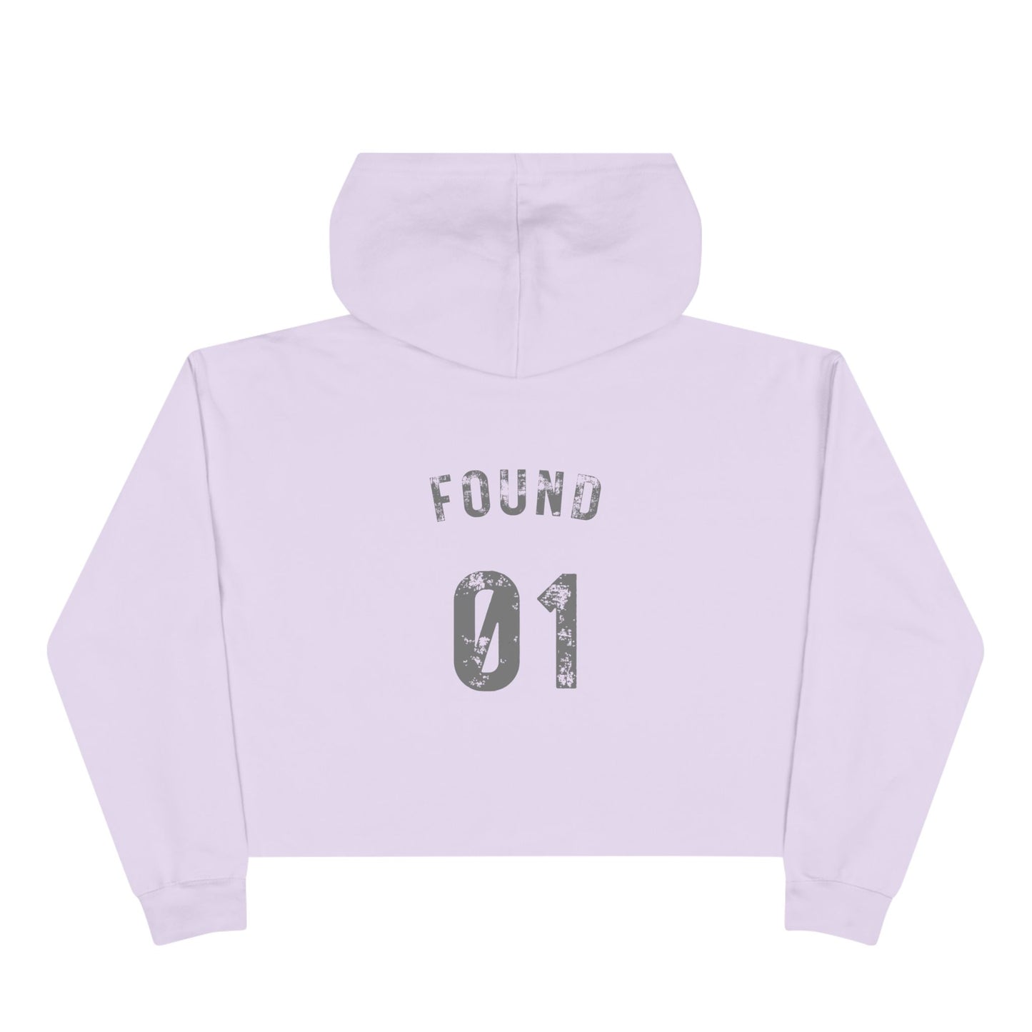 Found Crop Hoodie – Christian Women’s Hoodie | Luke 15:4 | Faith-Based Fashion
