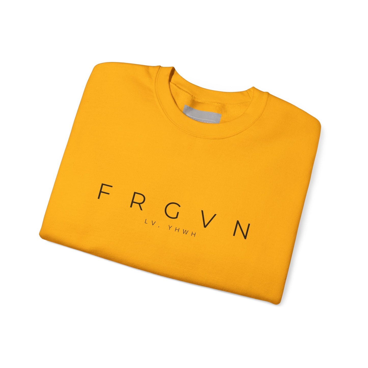 FRGVN Crewneck – Christian Heavy-Blend Sweatshirt | Forgiveness | Faith-Based Apparel