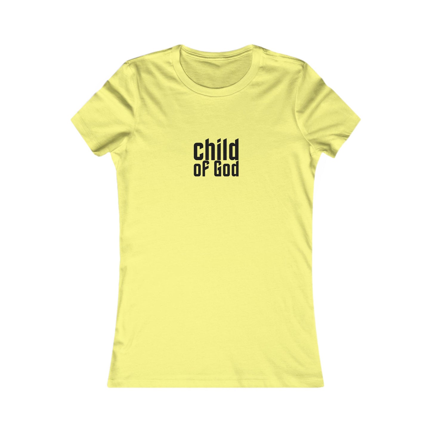 Child of God Women’s Tee – Christian Slim Fit T-Shirt | 1 John 3:1 | Faith-Based Apparel