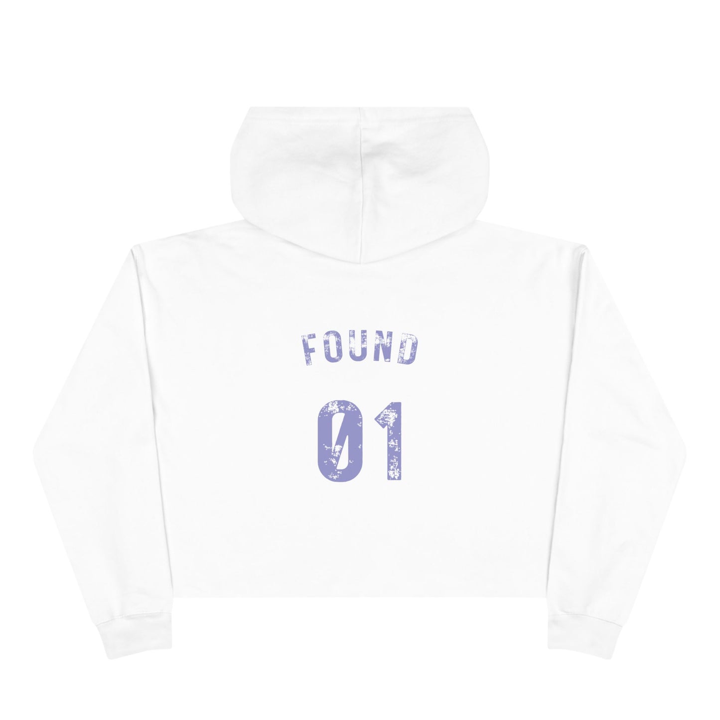 Found Crop Hoodie – Christian Women’s Hoodie | Luke 15:4 | Faith-Based Fashion