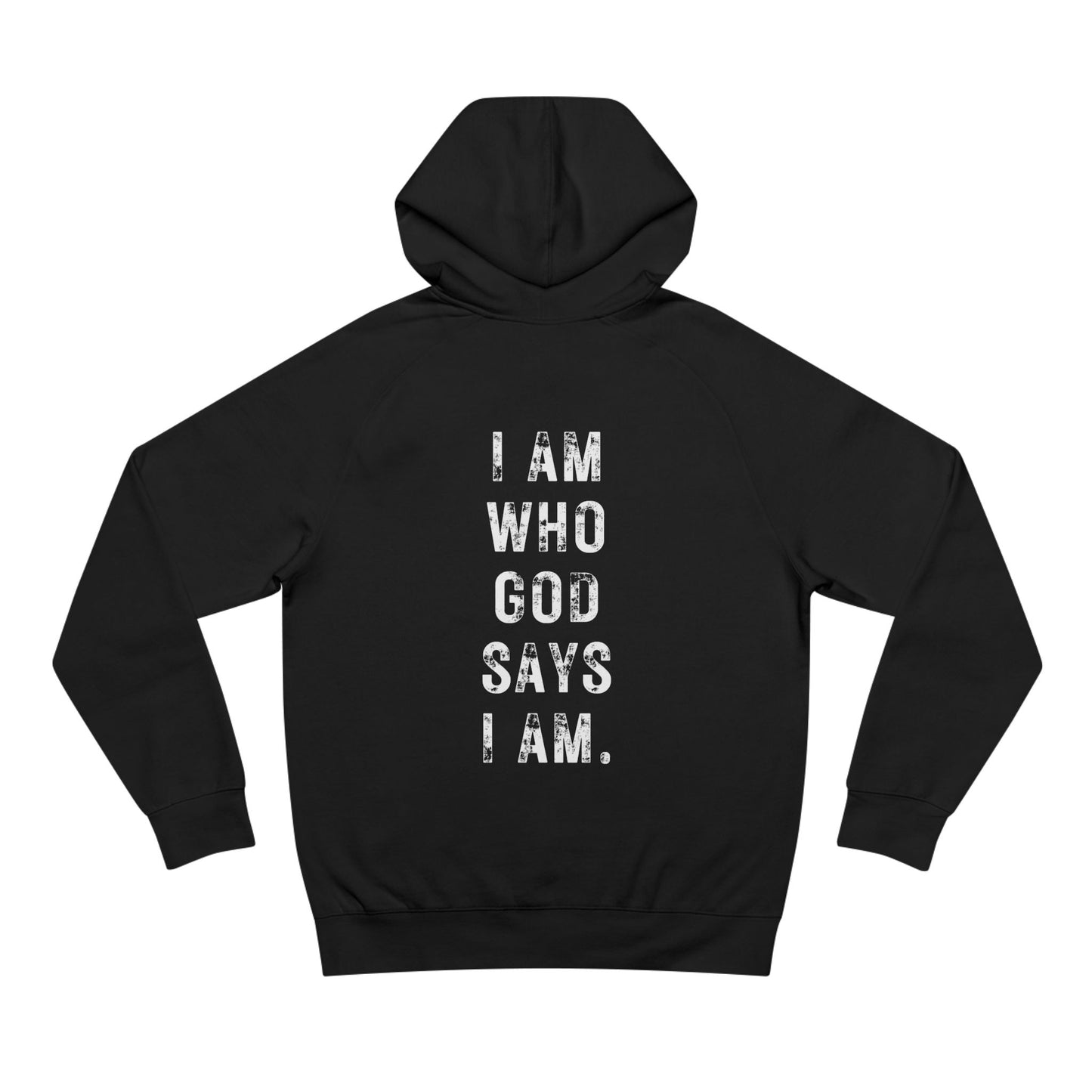 Identity in Christ Premium Hoodie – Christian Graphic Pullover | Galatians 2:20 | Faith-Based Apparel