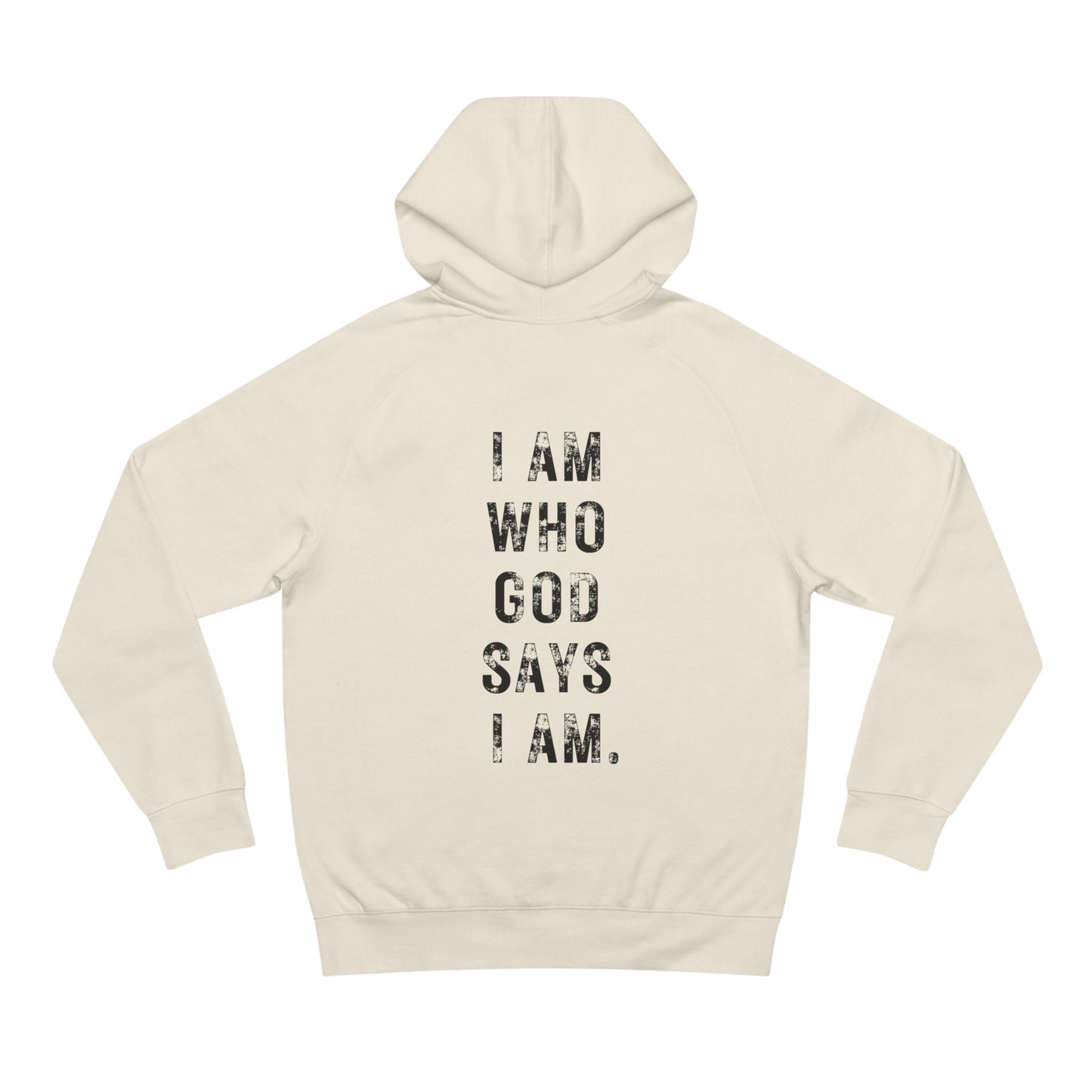 Identity in Christ Premium Hoodie – Christian Graphic Pullover | Galatians 2:20 | Faith-Based Apparel