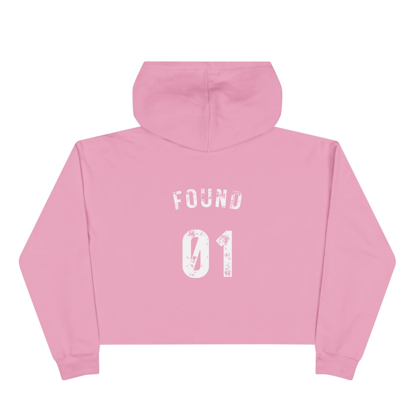 Found Crop Hoodie – Christian Women’s Hoodie | Luke 15:4 | Faith-Based Fashion