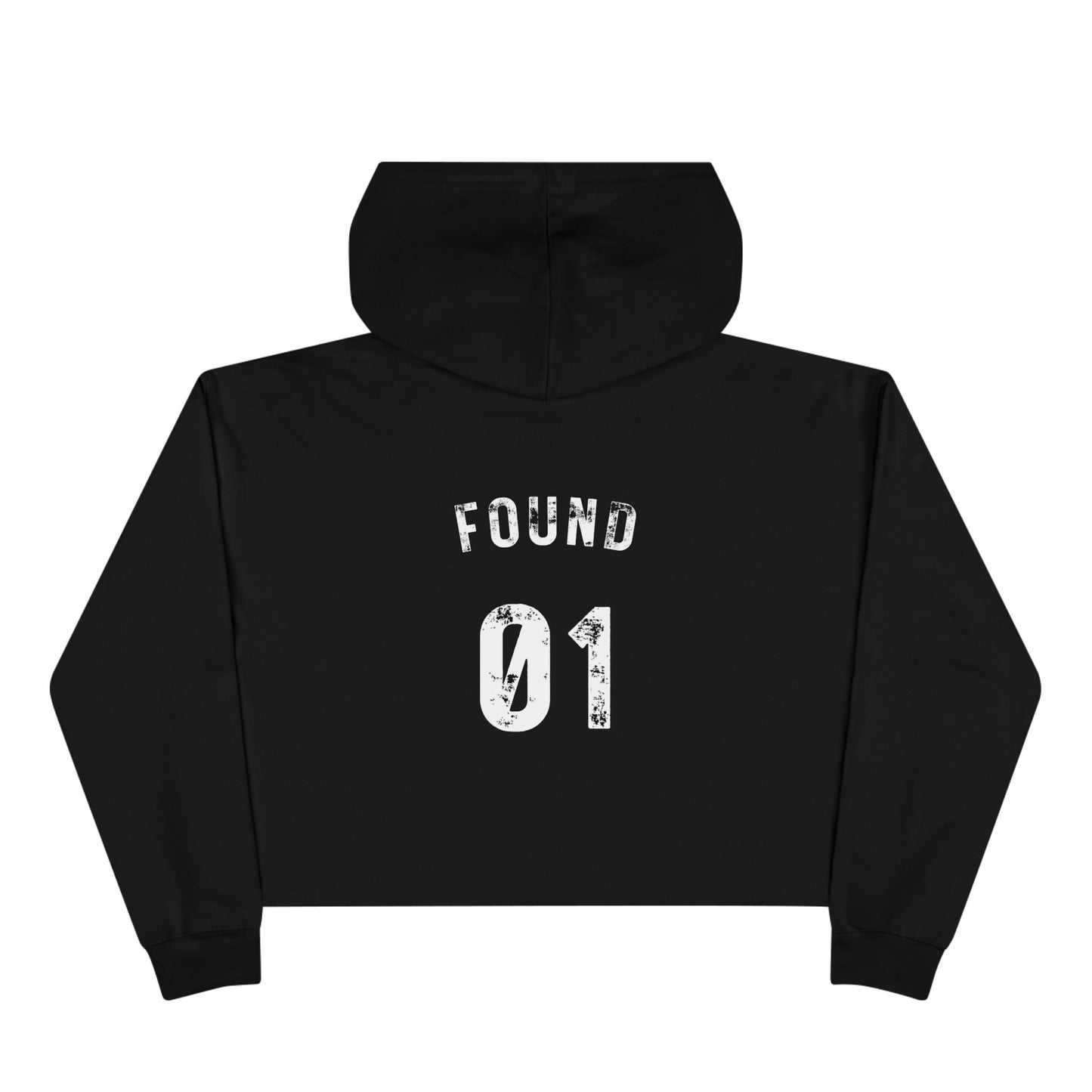 Found Crop Hoodie – Christian Women’s Hoodie | Luke 15:4 | Faith-Based Fashion