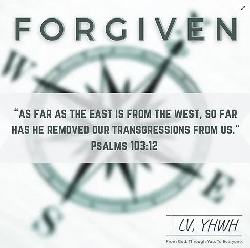 Forgiven means forgiven.