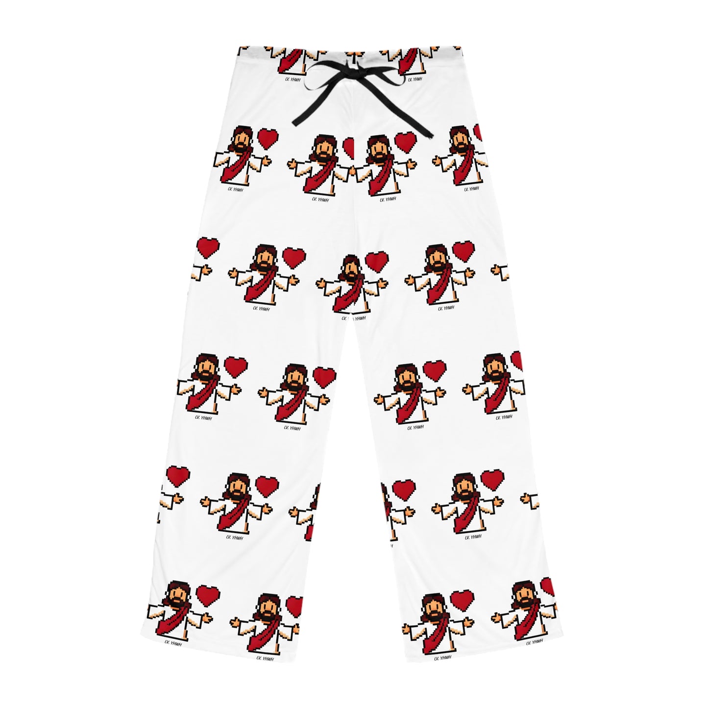 Jesus  Loves You Pajama Pants — Women’s Cozy All Over Sleepwear