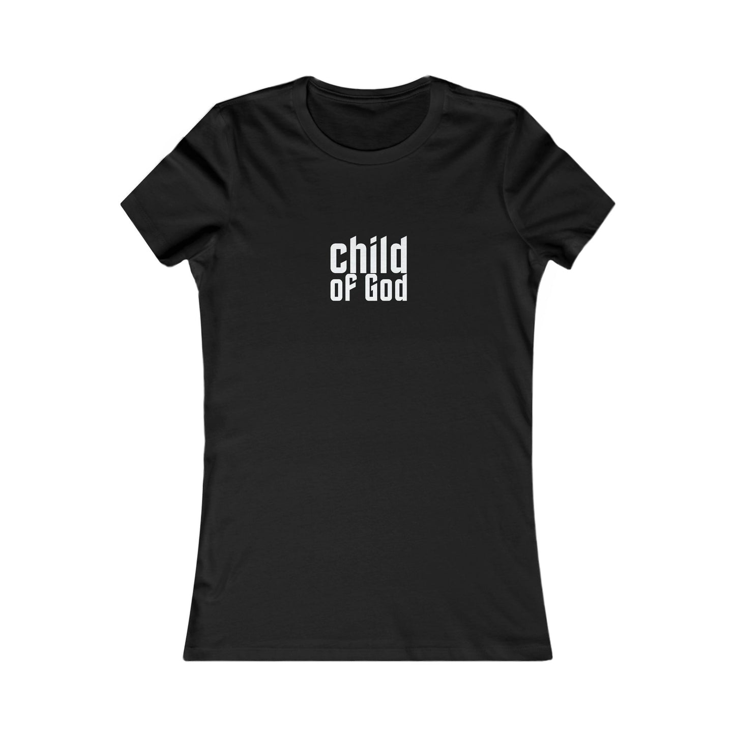 Child of God Women’s Tee – Christian Slim Fit T-Shirt | 1 John 3:1 | Faith-Based Apparel