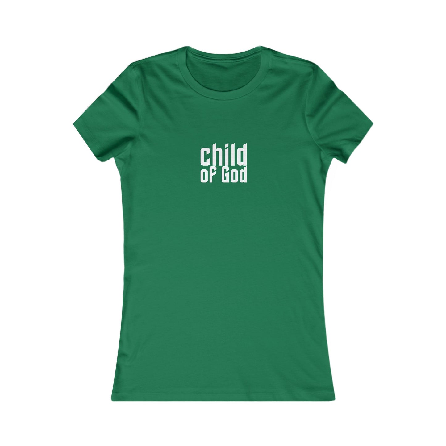Child of God Women’s Tee – Christian Slim Fit T-Shirt | 1 John 3:1 | Faith-Based Apparel
