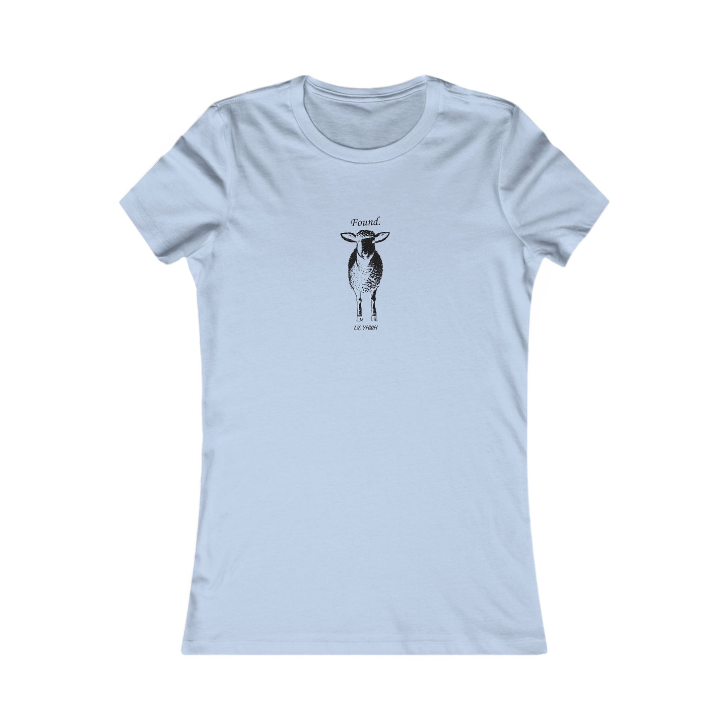 Found Women’s Tee – Christian Slim Fit T-Shirt | Luke 15 | Faith-Based Apparel