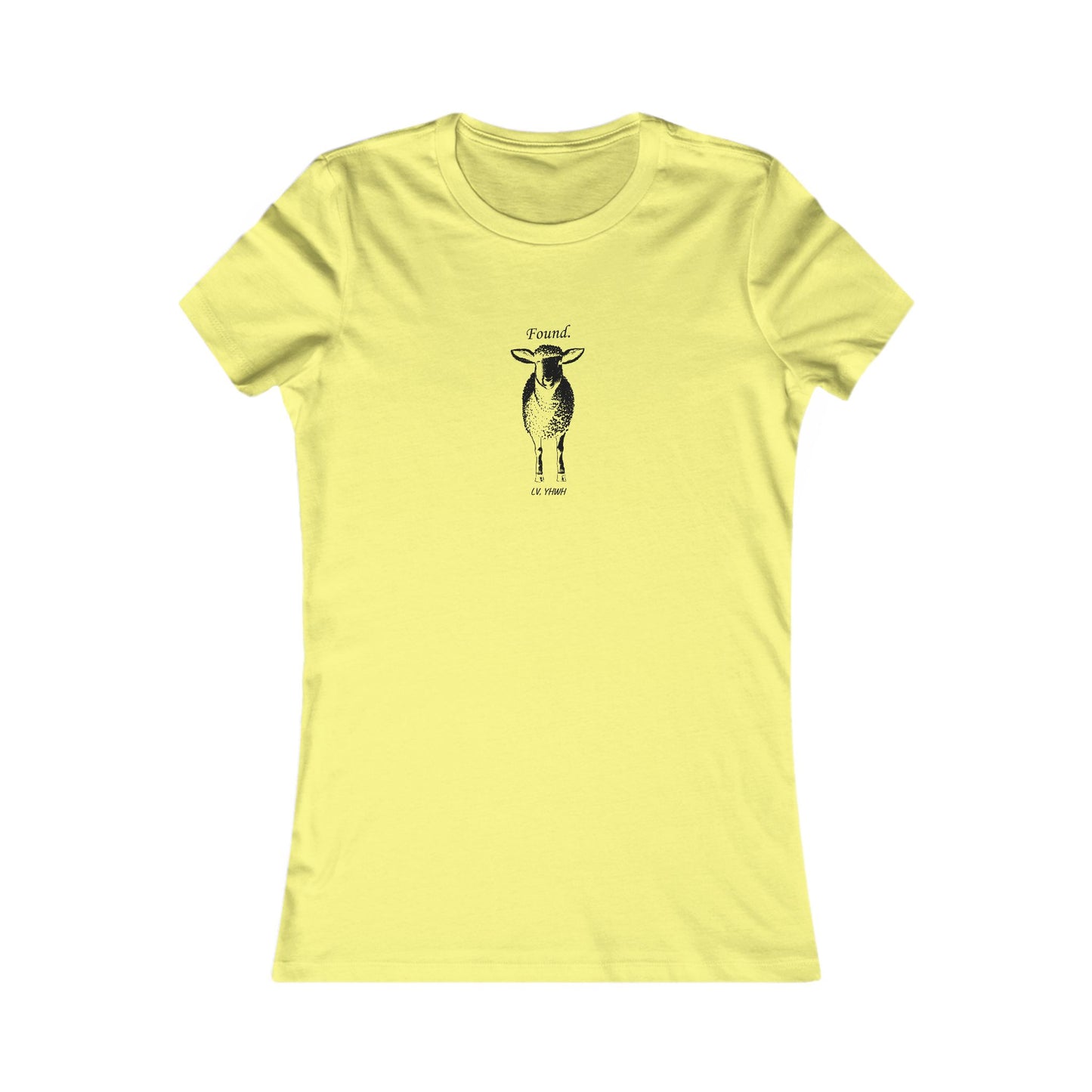 Found Women’s Tee – Christian Slim Fit T-Shirt | Luke 15 | Faith-Based Apparel