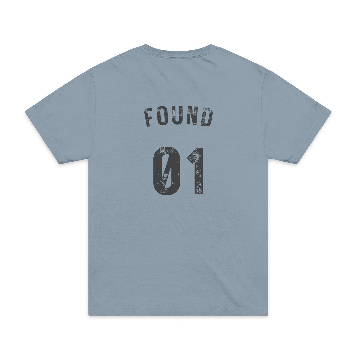 Found Oversized Tee — Luke 15:4 | Christian T-Shirt