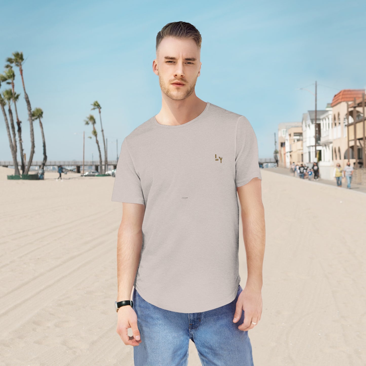 Underrated Curved Hem Tee