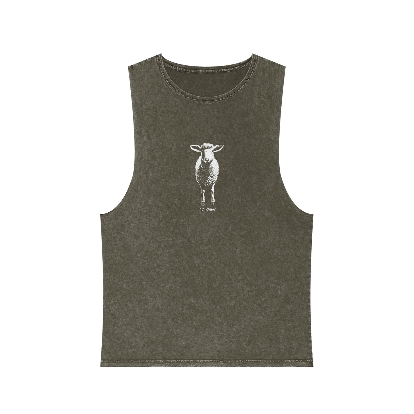 Found 01 Sheep Stonewash Tank Top