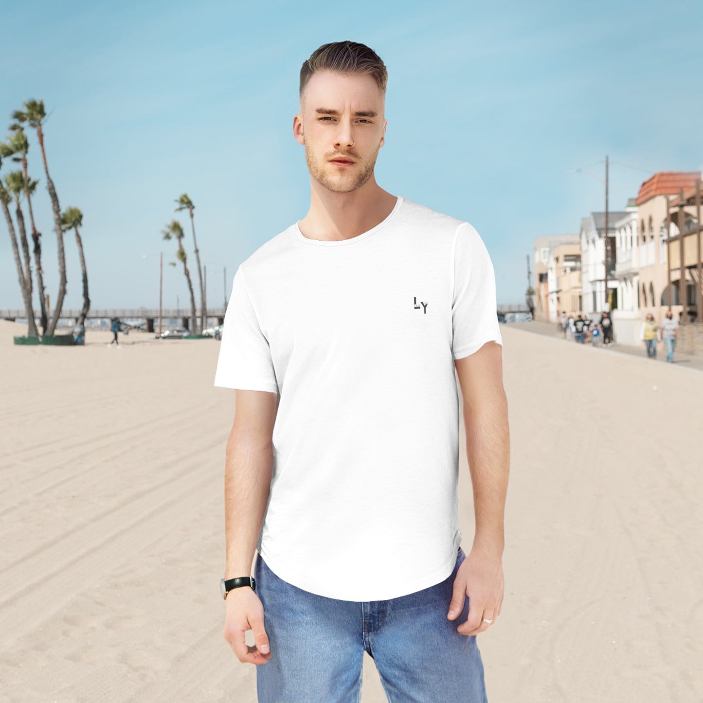 Underrated Curved Hem Tee