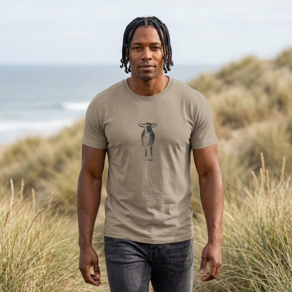 Found Oversized Tee — Luke 15:4 | Christian T-Shirt