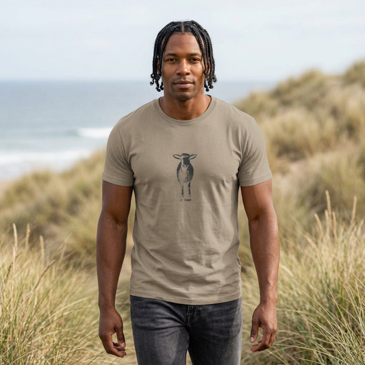 Found Oversized Tee — Luke 15:4 | Christian T-Shirt