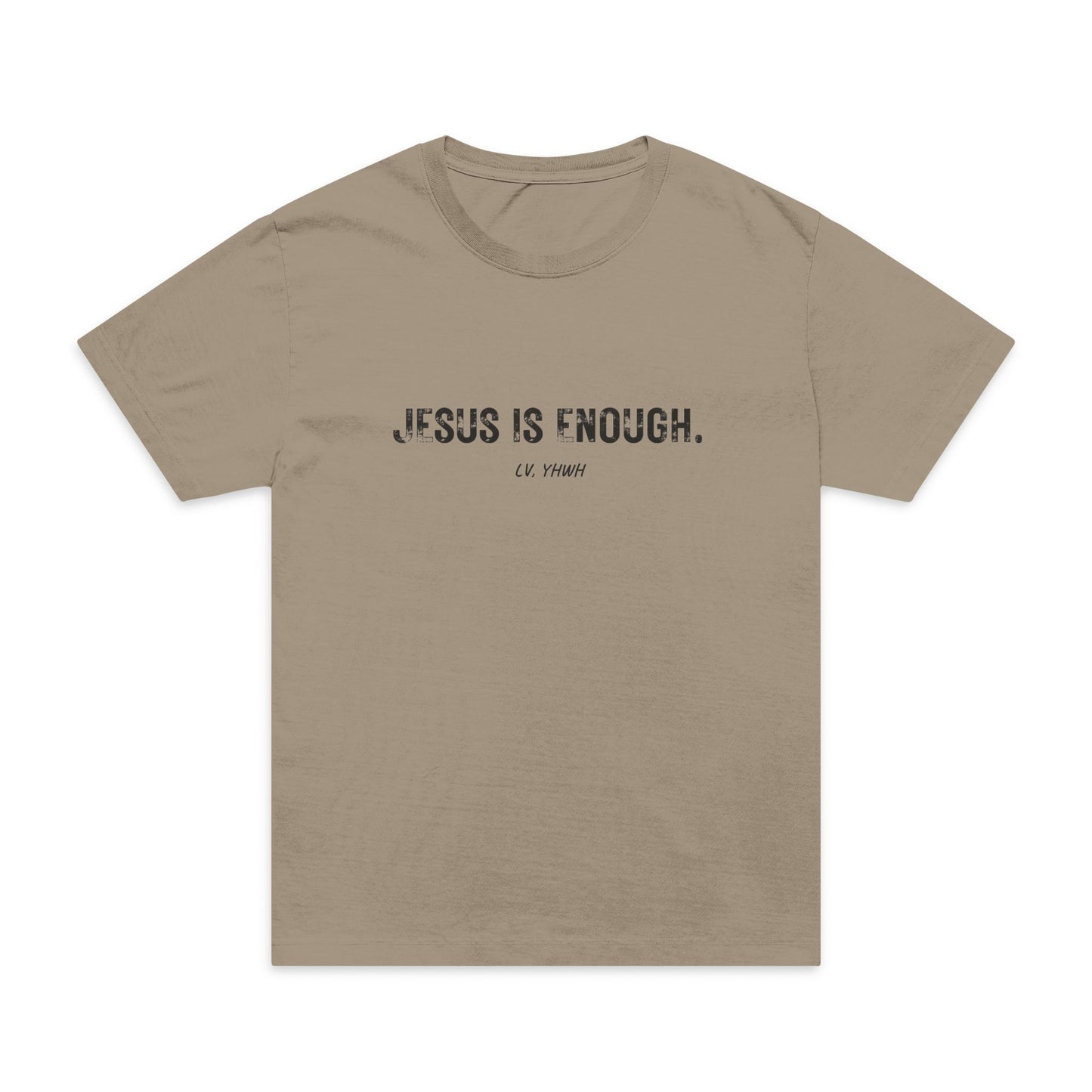 Jesus Is Enough Tee — Oversized Christian T-Shirt