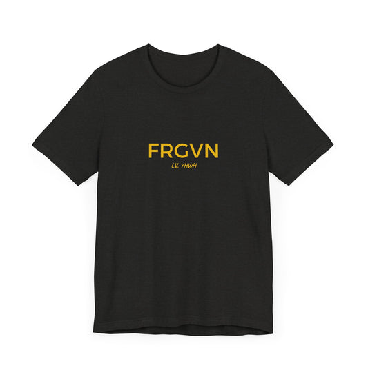 FRGVN Classic Tee – Christian Graphic T-Shirt | Forgiven by Grace | Faith-Based Apparel