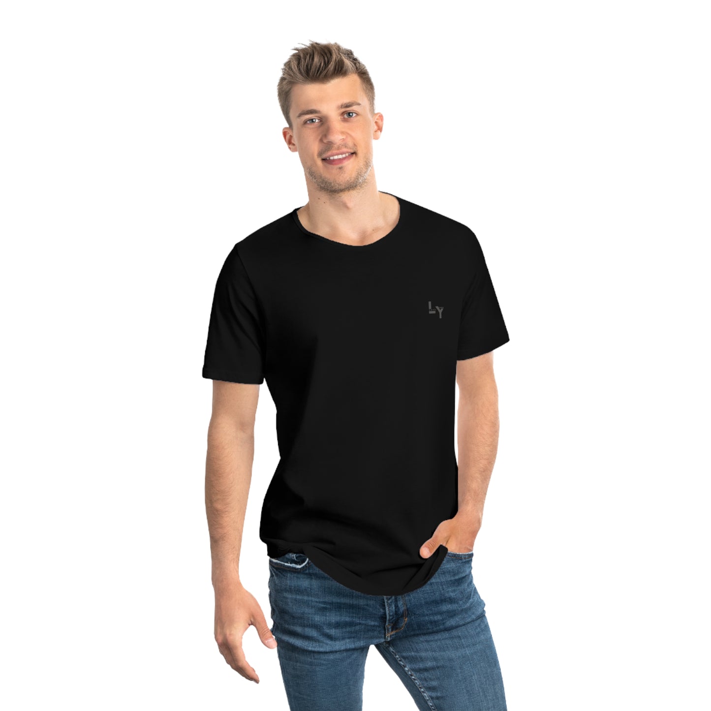 Underrated Curved Hem Tee