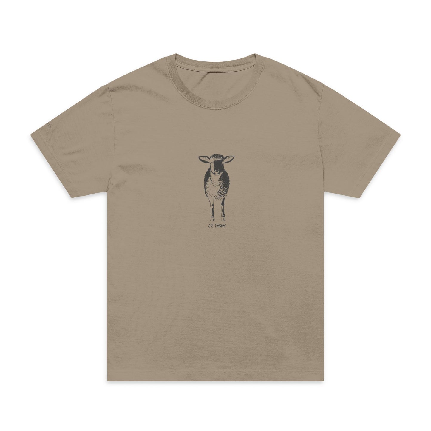 Found Oversized Tee — Luke 15:4 | Christian T-Shirt