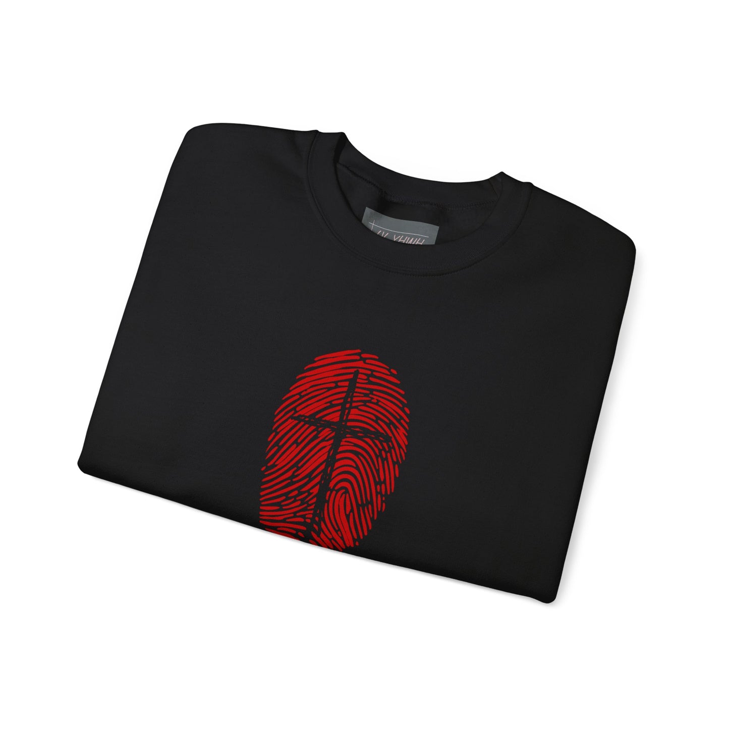 Black and Red Identity in Christ Crewneck | Limited Edition