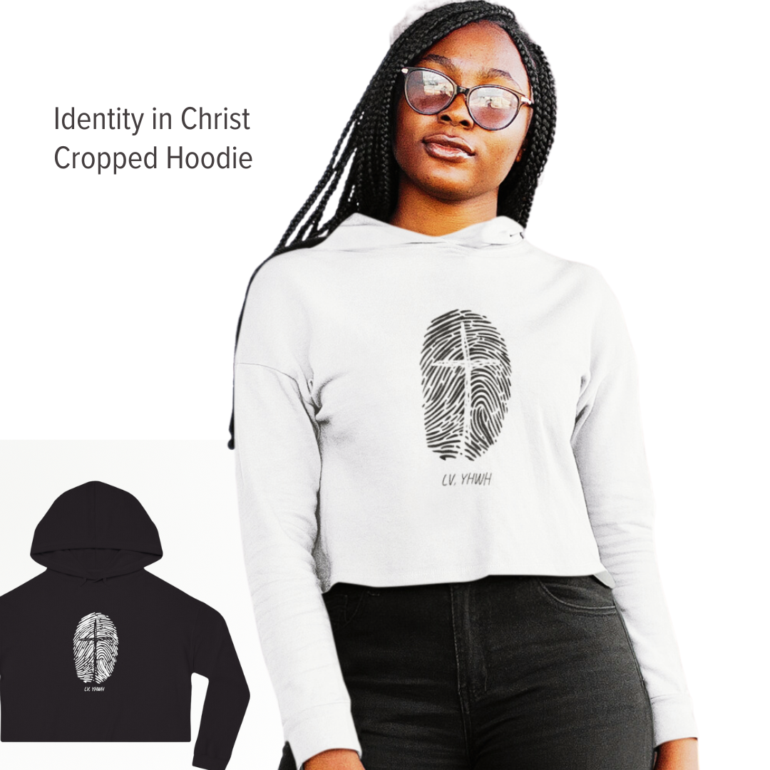 Identity in Christ Cropped Hoodie