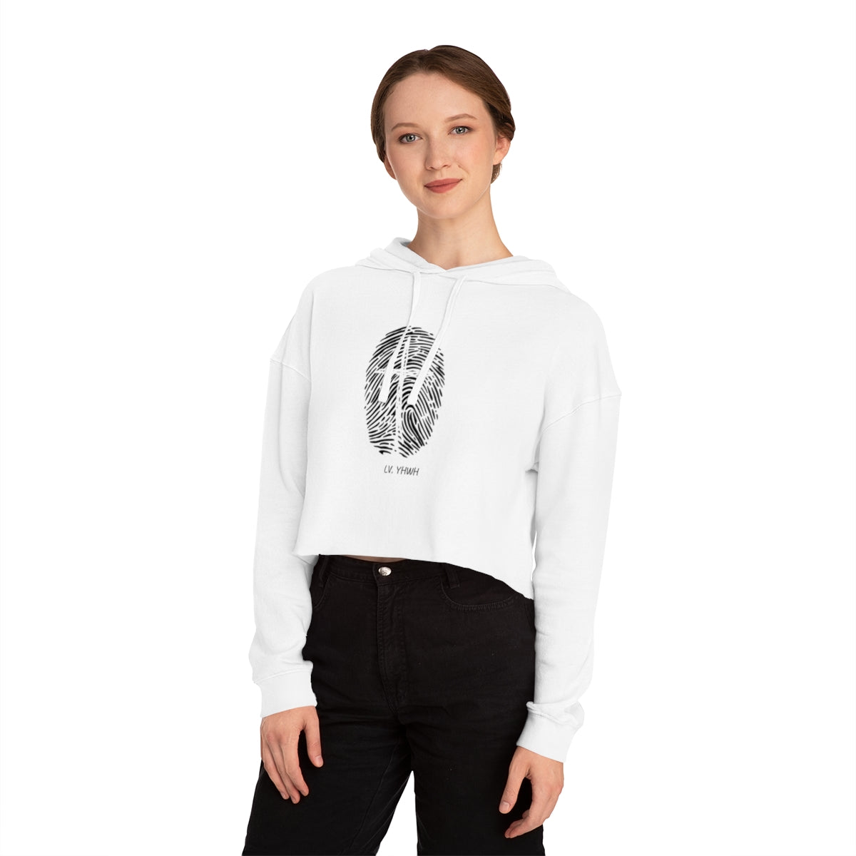 Identity in Christ Cropped Hoodie